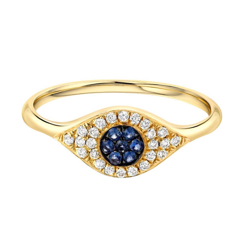 ISO Zoe Lev Evil Eye Ring